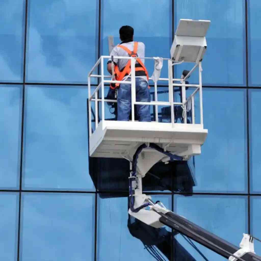 Hired as a High Rise Window Cleaner